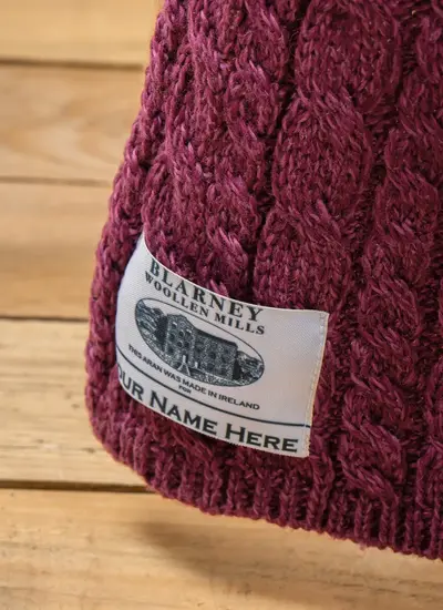 Personalized Patchwork Aran Throw 